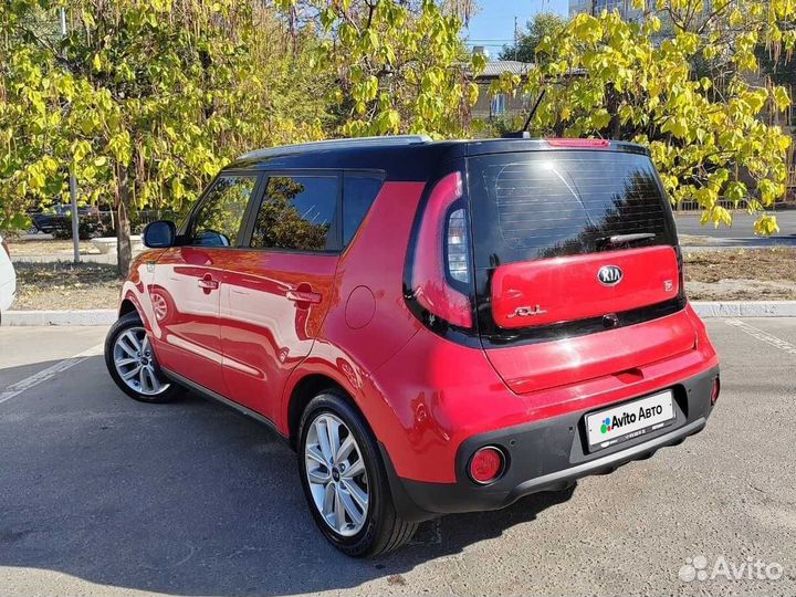 Kia Soul 1.6 AT, 2018, 125 400 км