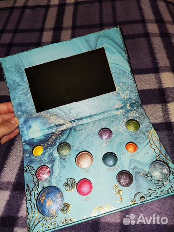 Тени из Германии палетка с зеркалом