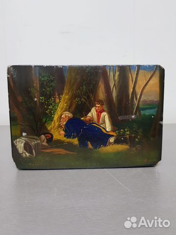 Шкатулка Федоскино 