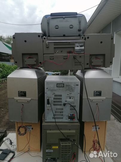 4Муз центра Philips, sharp