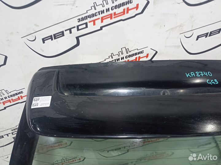 Дверь задняя subaru impreza impreza WRX STI GG2 GG3 GG9 GGA GGB GGC GGD 60800FE271 wagon черный, 32J