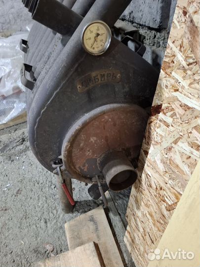 Печь буржуйка для гаража