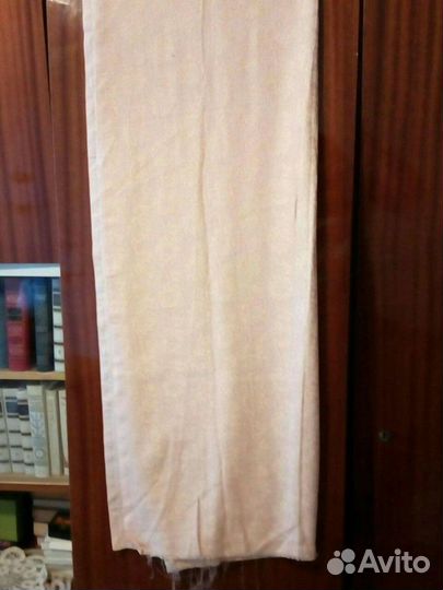 Отрез: Жаккардовый лен с вискозой, 1,65м шир.1,45м