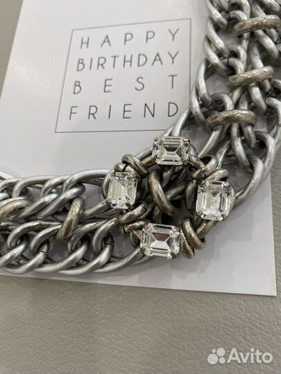 Колье металлическое