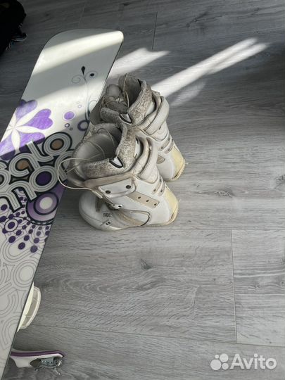 Сноуборд комлект женский Solomon Ride