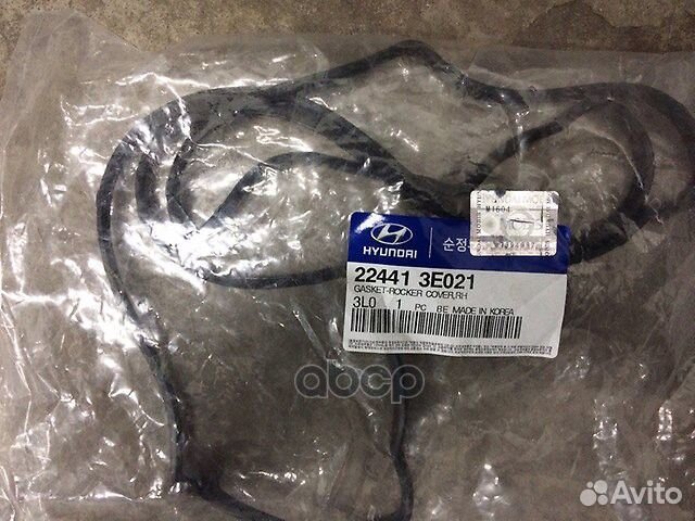 Прокладка клапанной крышки R hyundai Santa Fe I