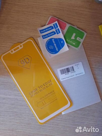 Защитное стекло Huawei nova 3 белый