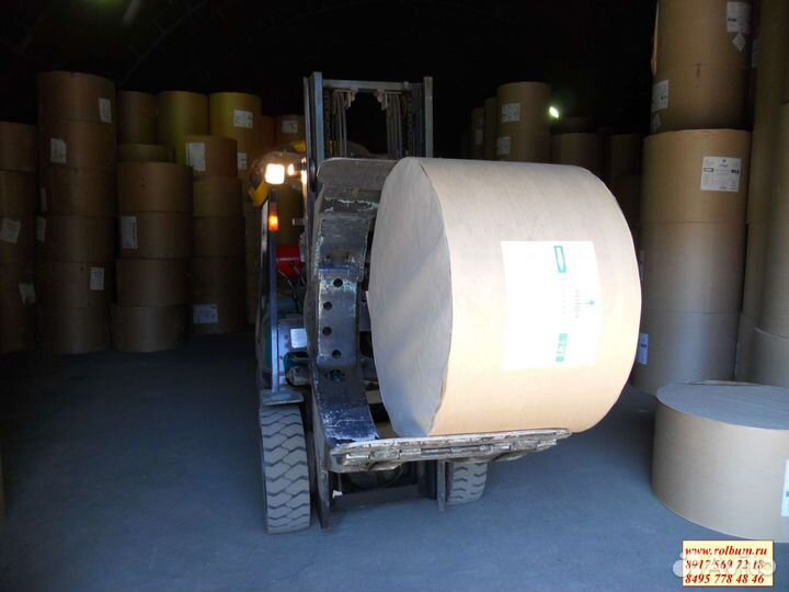 Бумага обёрточная в листах и рулоне