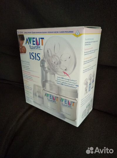 Молокоотсос ручной Avent isis naturally(125 мл)