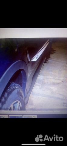 Пороги на машину mercedes-benz w166