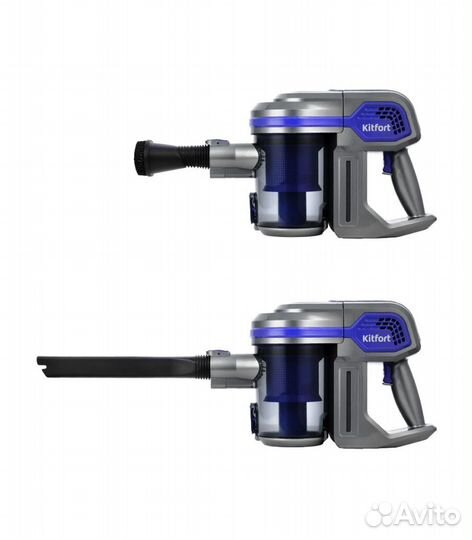 Пылесос вертикальный Kitfort кт-5103, синий