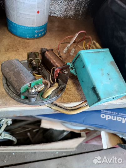 Двигатель и зажигание на буран