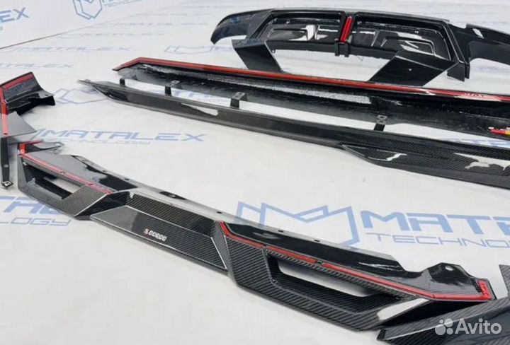 Bmw x5m f95 карбоновый комплект рест