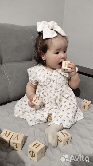 Платье для девочки 80