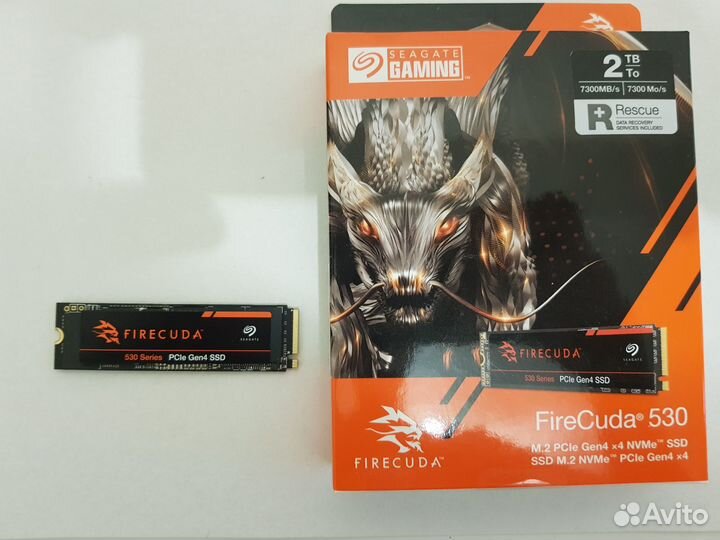 Seagate FireCuda 530 SSD M.2 NVMe PCIe Gen4