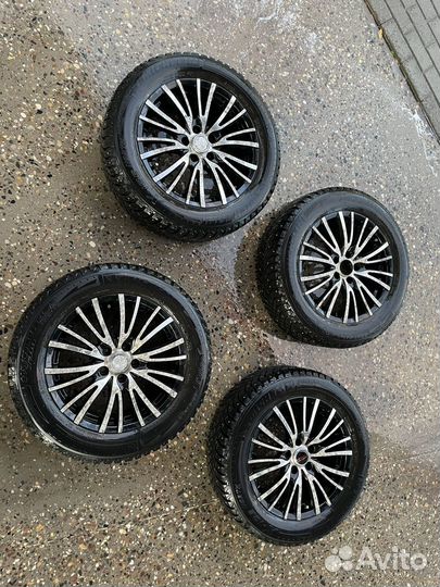 Колеса в сборе зимние для опель астра j 205/60 r16