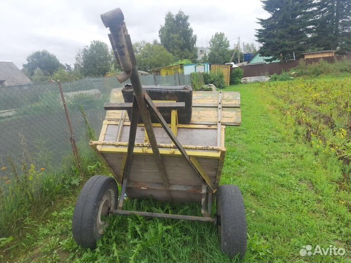 Прицеп для мотоблока самодельный