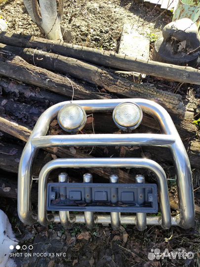 Кенгурятник на chevrolet ниву