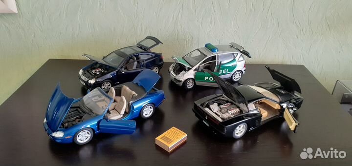 Модели автомобилей 1 18