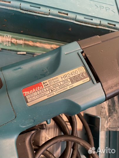 Перфоратор makita 2470 сверла