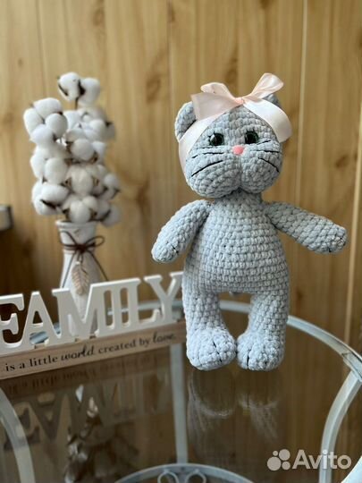 Вязанные мягкие игрушки