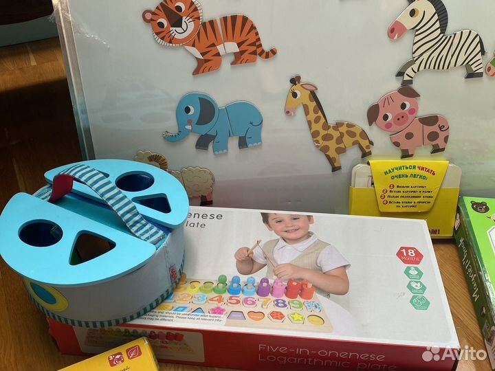 Развивающие деревянные игрушки haba, plan toys