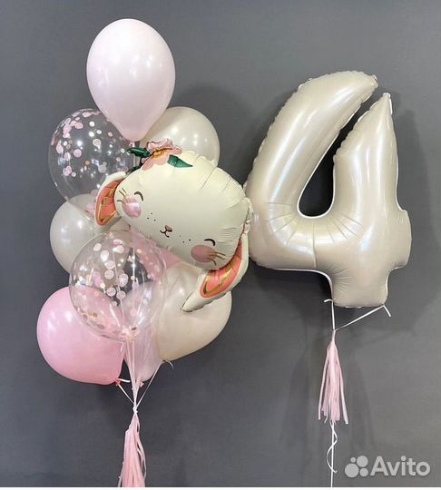 Фольгированные цифры