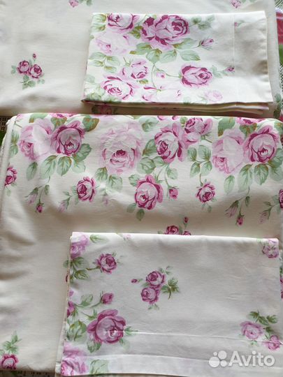 Постельное белье 2х спальное бу сатин