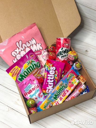 Подарочные сюрприз боксы и букеты