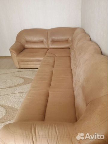 Большой угловой диван бу объявление продам