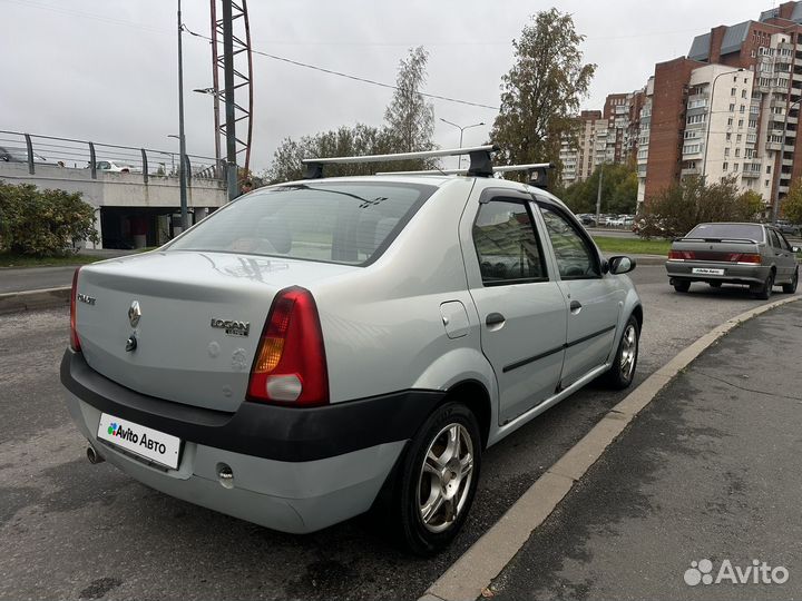 Renault Logan 1.6 МТ, 2007, 199 000 км