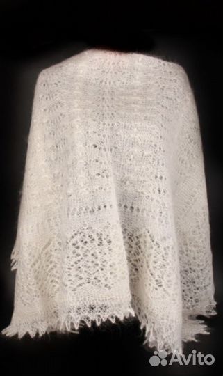 Пуховые платки и шарфы