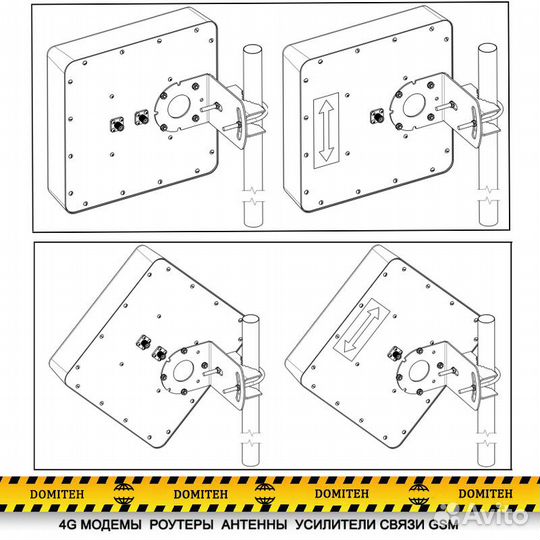 Роутер+антенна каа 15(700-2700) -усиление интернет