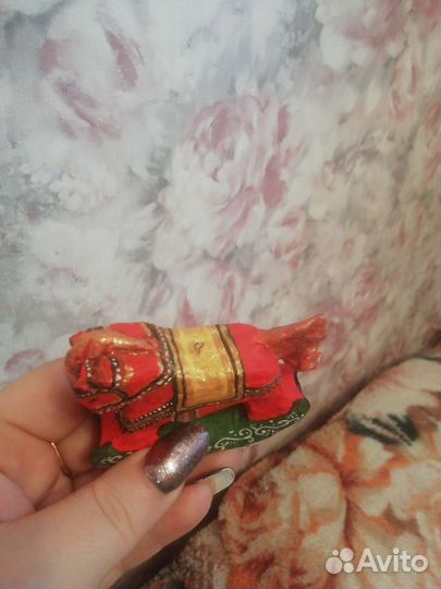 Ватная игрушка