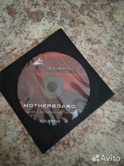 Установочный диск colorful motherboard driver