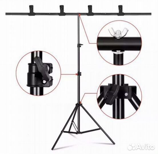 Стойка для фото фона