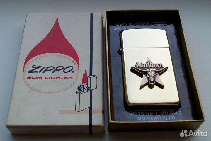 Zippo Marlboro Slim 1979 года,made in USA