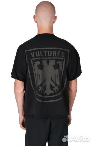 Футболка Yeezy Box T Vultures Black Yzy 1 (S-M)