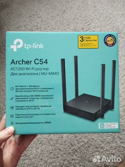 Wifi роутер Tp-link archer c54