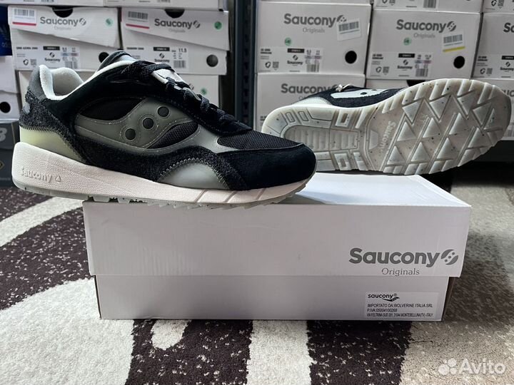 Кроссовки Saucony Shadow 6000 Transparent Black