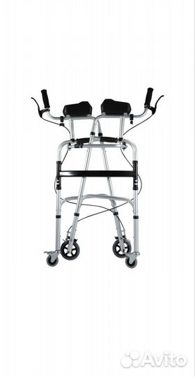 Ходунки для взрослых на колесах с тормозом