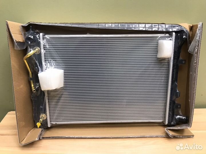 Радиатор охлаждения на хендай solaris 2