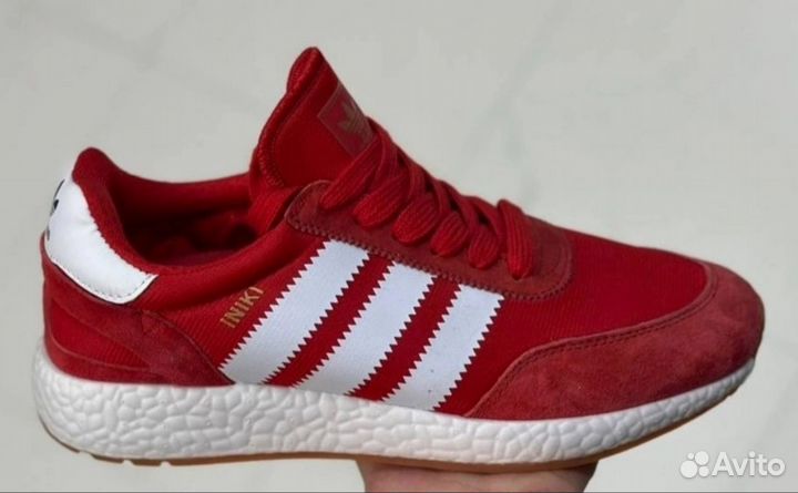 Кроссовки мужские летние замшевые adidas iniki