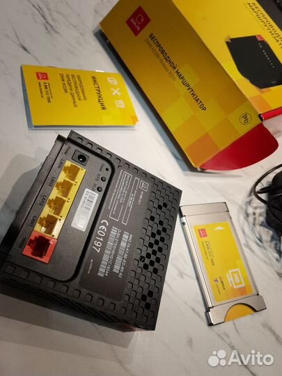 Роутер Wi-Fi Дом.ru (беспроводной маршрутизатор)