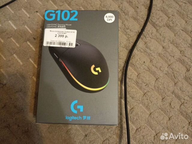 Игровая мышь logitech g102