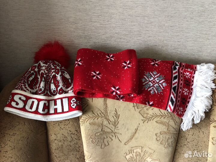 Шапка и шарф