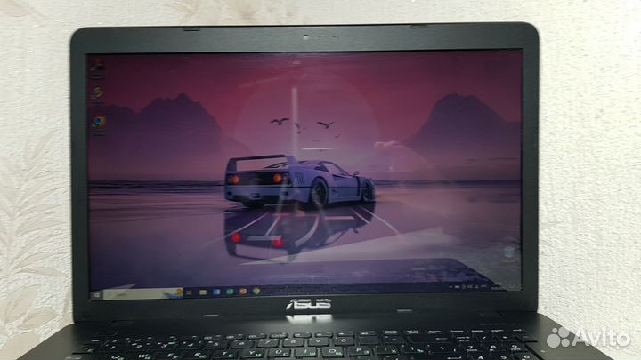 Игровой ноутбук Asus 4ядра/2видеокарты/8Gb/SSD