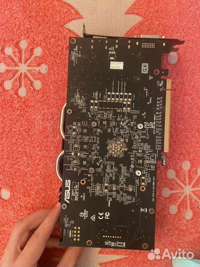 Видеокарта rx580 4gb 2048sp