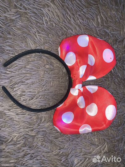 Ушки мики мауса светящиеся