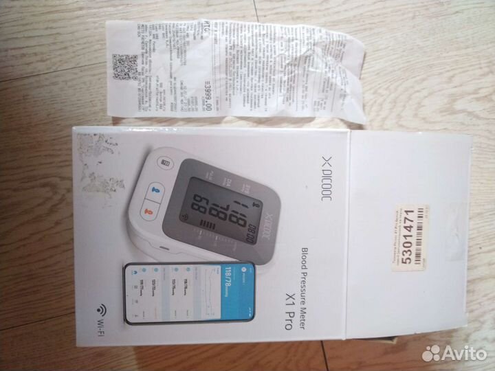 Тонометр с передачей данных на смартфон